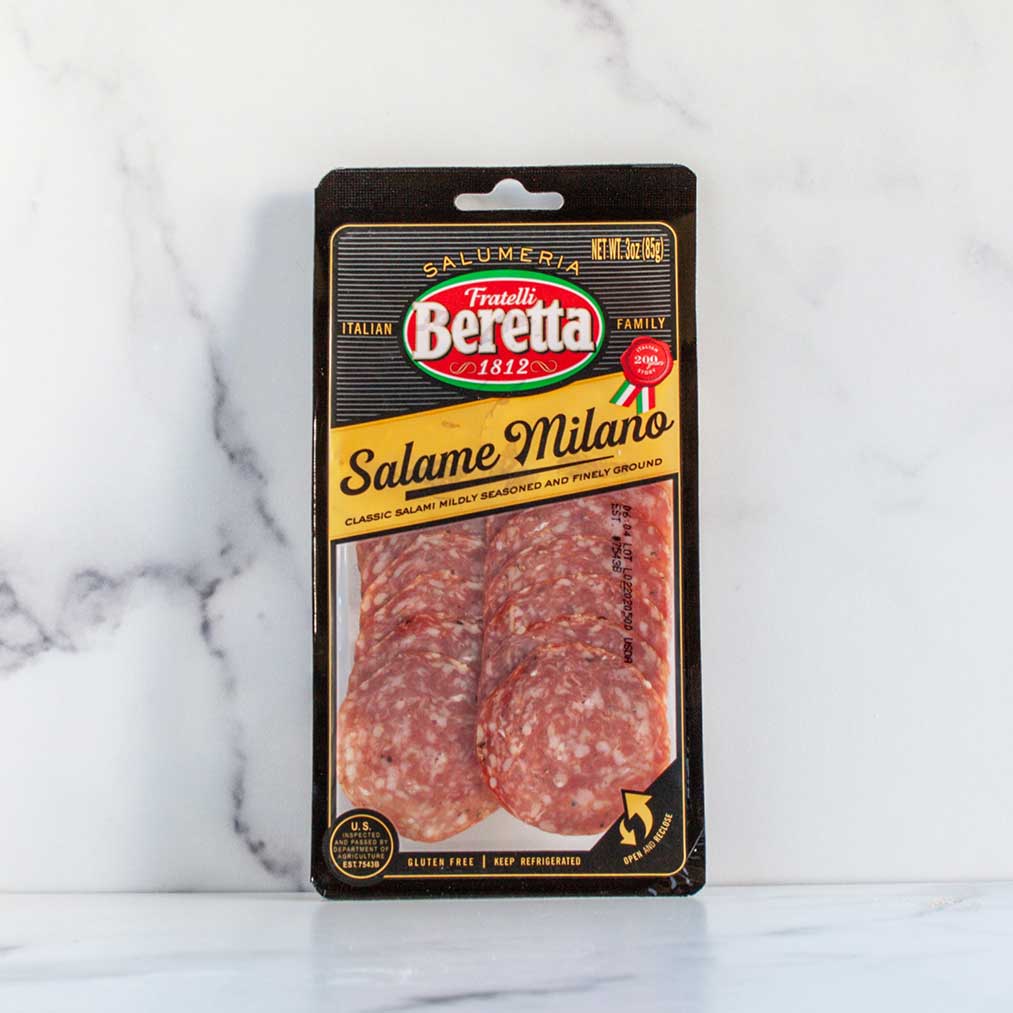 Milano Salami - Sliced