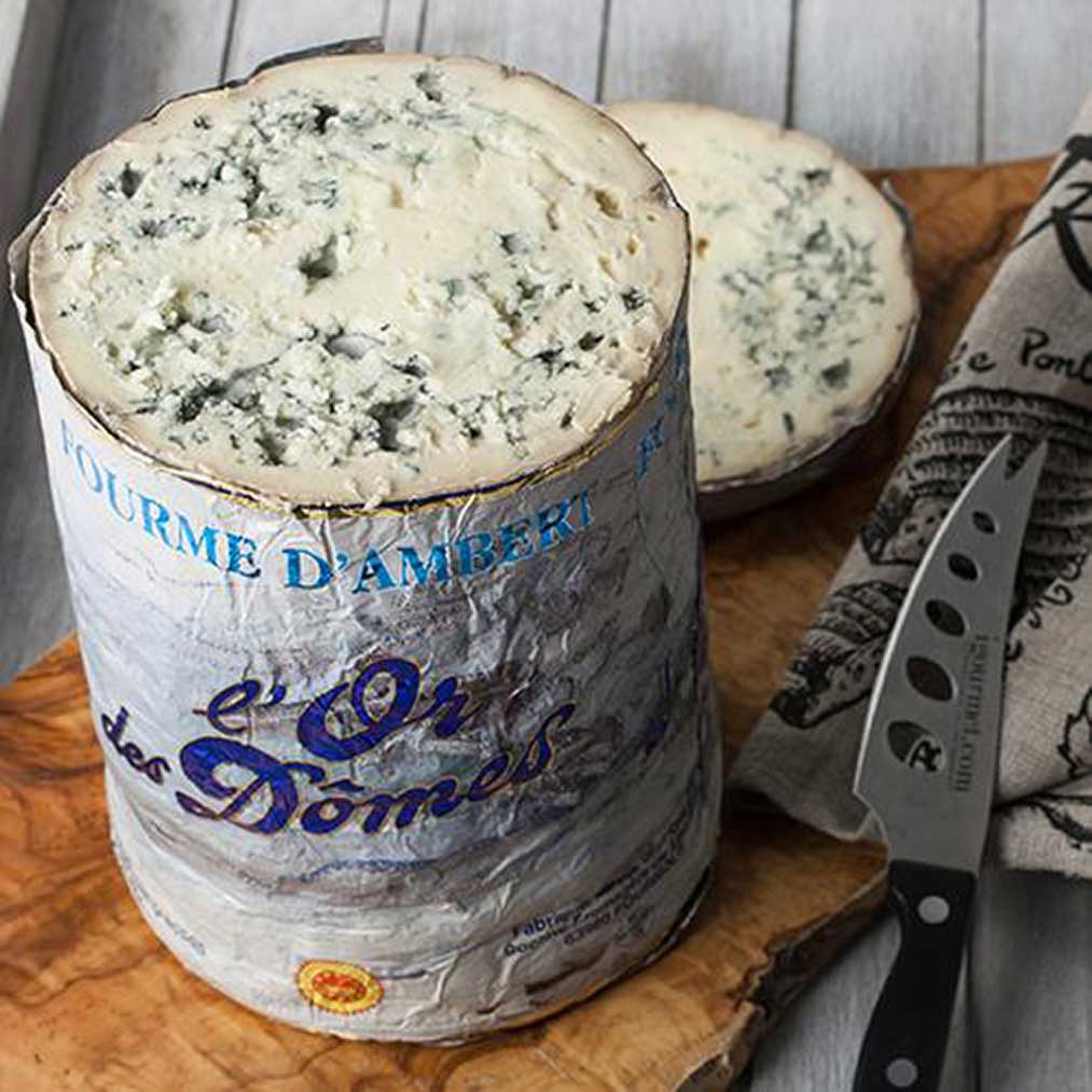 Fourme d'Ambert AOP Blue Cheese