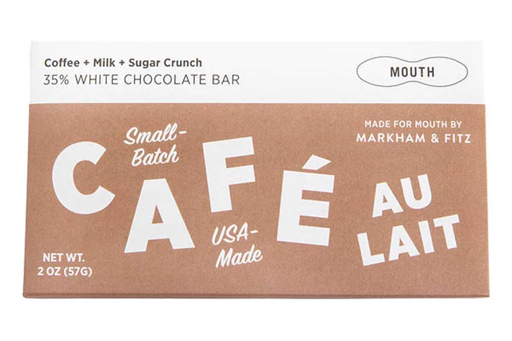 CAFE AU LAIT WHITE CHOCOLATE BAR