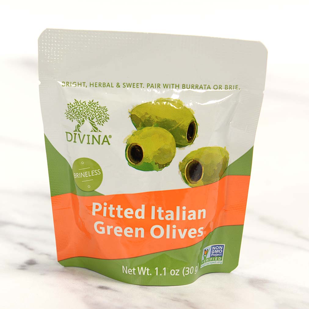 Italian Pitted Green Olives
