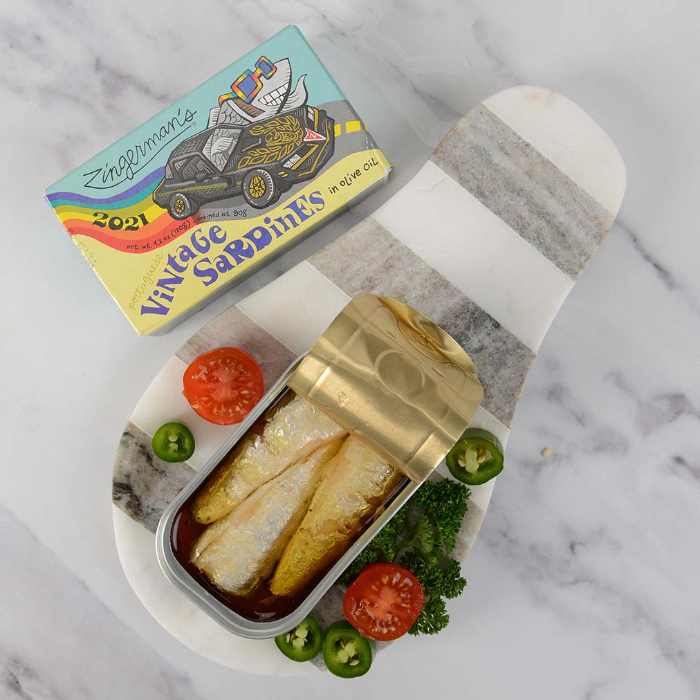 Portuguese Vintage Sardines in Olive Oil - 2021