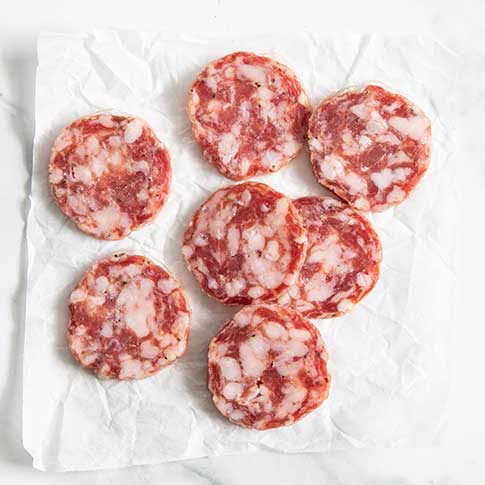 Salami with Rye Whiskey & Orange Zest