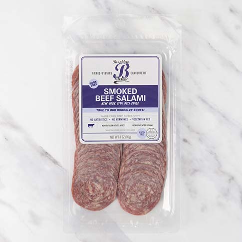 Smoked Beef Salami - Sliced NYC Deli Style