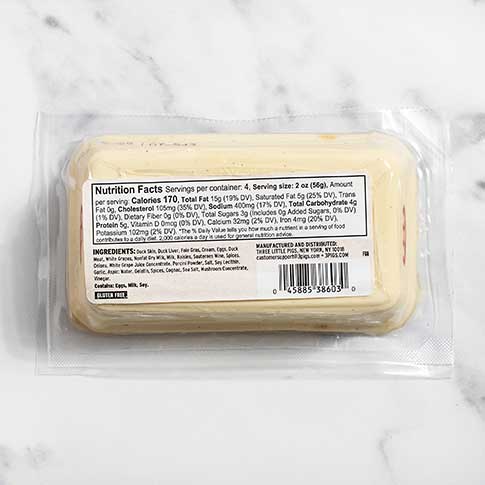 Duck Mousse with Duck Foie Gras and Grapes