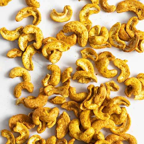 Organic Curry Cashews