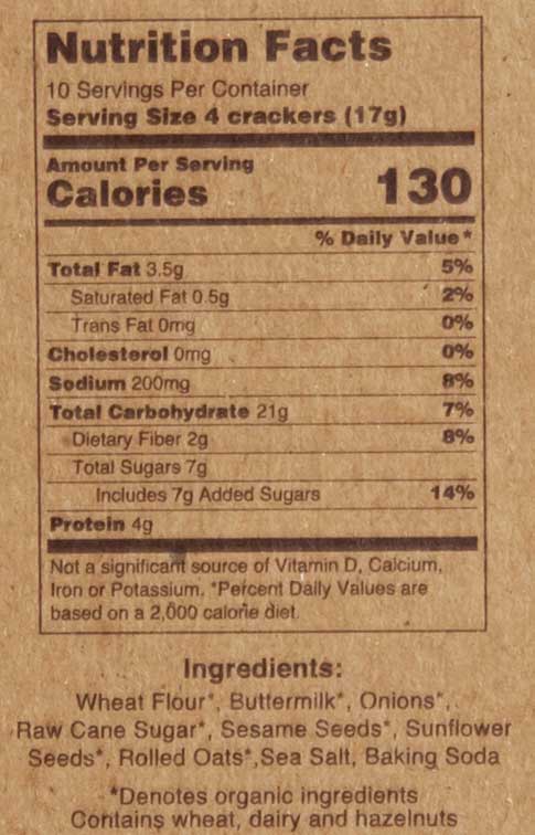 Caramelized Onion Crisps in Farm Crate