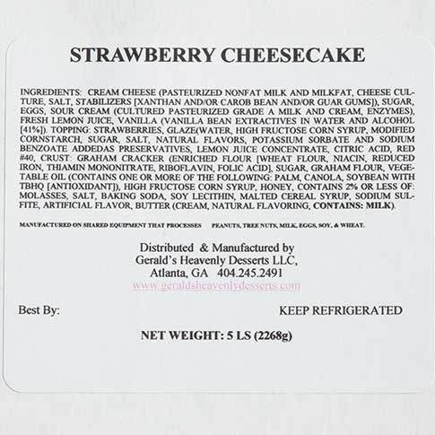 Strawberry Cheesecake
