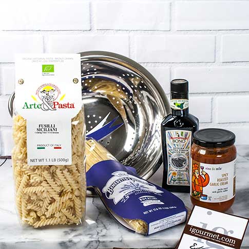 Artisan Pasta & Colander Gift Set