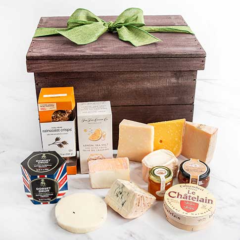 Luxurious Cheese Treasures Gift Box