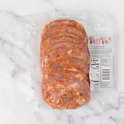 Capocollo Hot Sliced
