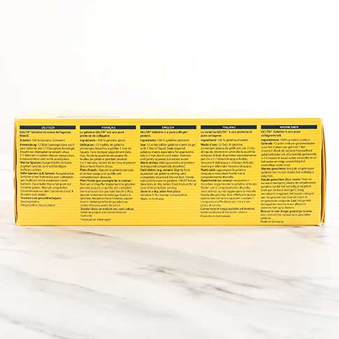 Gelatin Sheets - Silver