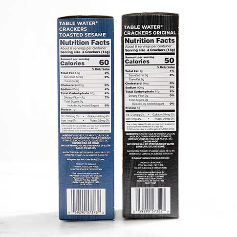 English Table Water Crackers