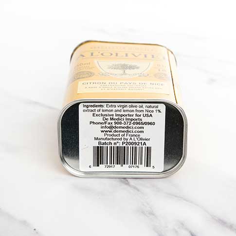 EVOO Infused with Lemon