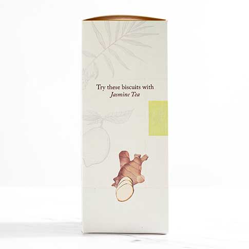 English Lemon & Ginger Butter Biscuit Cookies