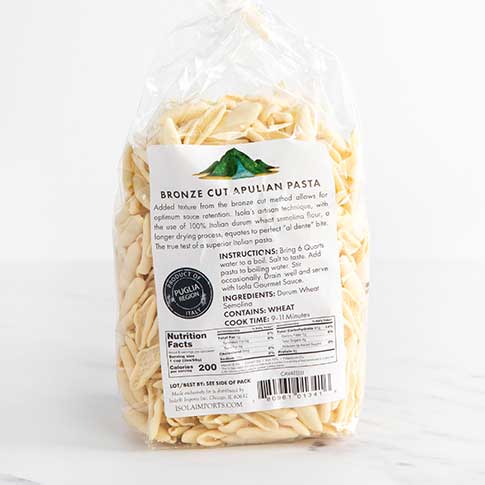 Italian Bronze Cut Semolina Wheat Pasta