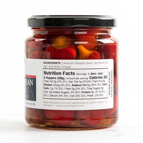 Spicy Calabrian Peppers