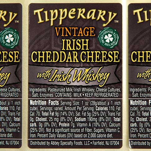 Tipperary Flavored Irish Cheddar