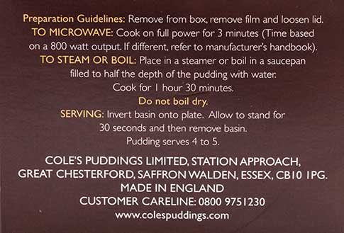 Connoisseur Christmas Pudding with Cognac