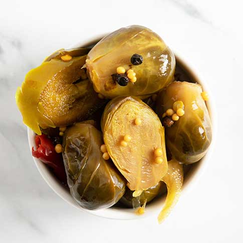 Sweet 'n Tangy Brussels Sprouts