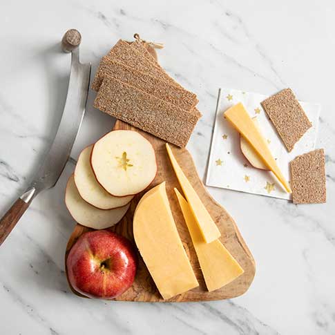 Maple Leaf Red Wax Gouda Cheese