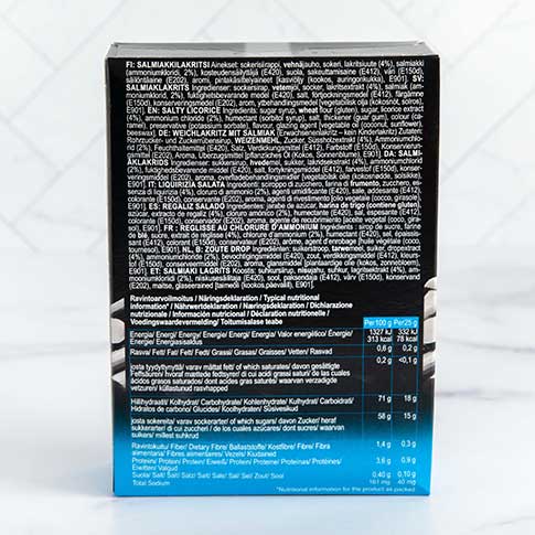 Finnish Salty Licorice