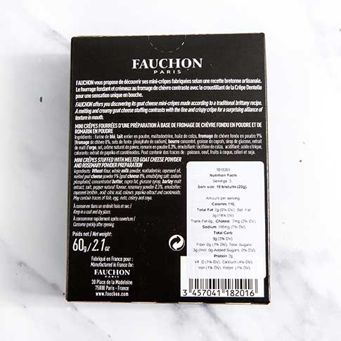 Mini Crepes with Goat Cheese & Rosemary