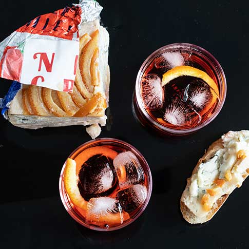Negroni Blue Cheese