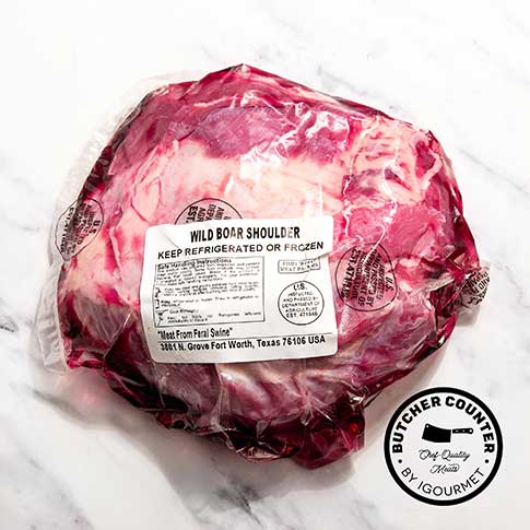 Wild Boar Shoulder Roast, Boneless