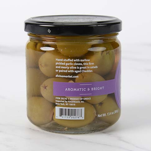 Garlic Stuffed Greek Olives