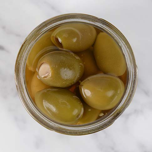 Garlic Stuffed Greek Olives