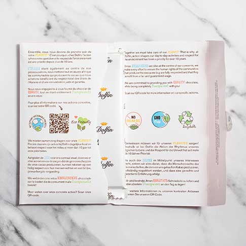 Belgian Dark Chocolate Bar with Pink Peppercorns