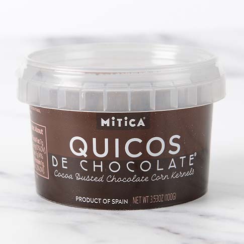 Chocolate Covered Corn Kernels - Quicos de Chocolate