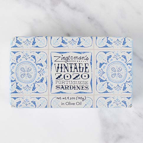 Portuguese Vintage Sardines in Olive Oil - 2020
