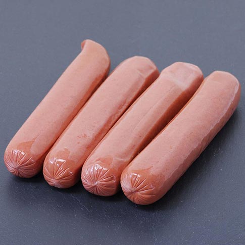 Wagyu Beef Hot Dogs, Skinless, 6 Inch