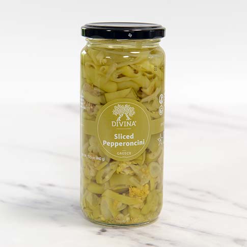 Greek Sliced Pepperoncini