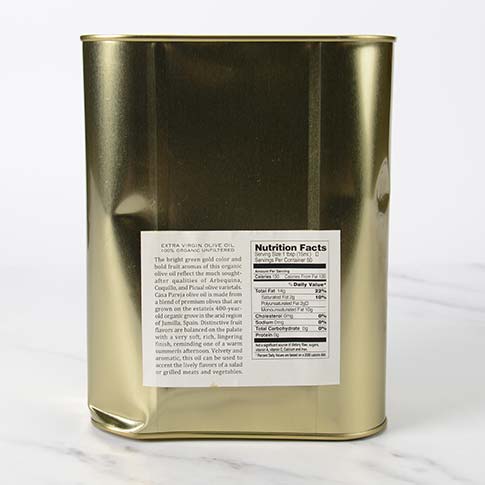 Casa Pareja Spanish Organic Extra Virgin Olive Oil