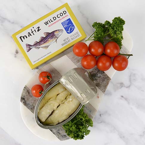 Wild Cod in Spanish Olive Oil