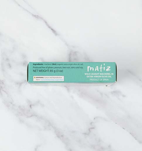 Wild Caught Mackerel in Extra Olive Oil