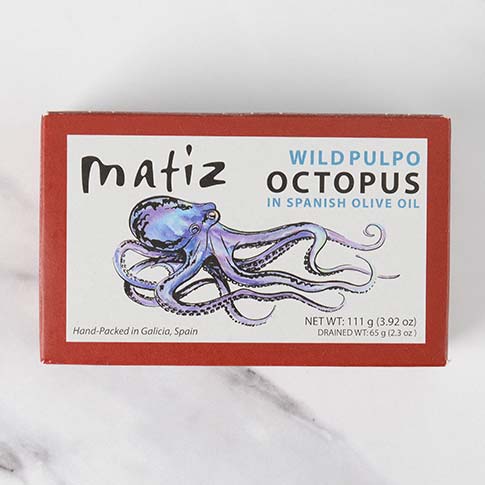 Wild Octopus in Spanish Olive Oil