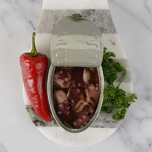 Wild Octopus in Spanish Olive Oil