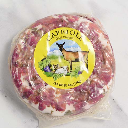 Tea Rose Goat Milk Cheese