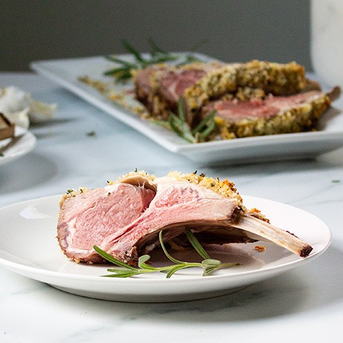 New Zealand Frenched Rack of Lamb, 7-8 Rib | iGourmet