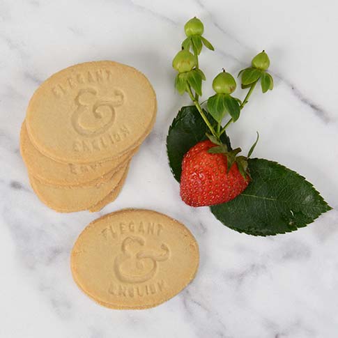 Strawberry and Cream Tea Cookies