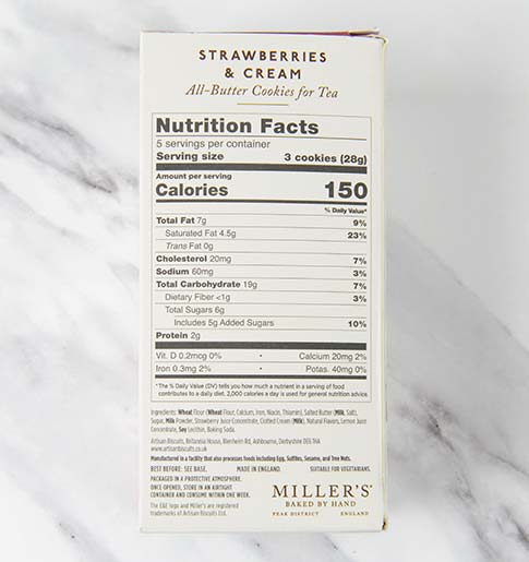 Strawberry and Cream Tea Cookies