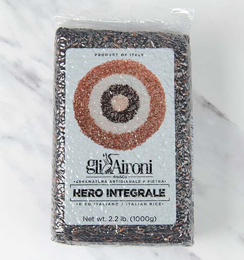 Whole Grain Black Italian Rice