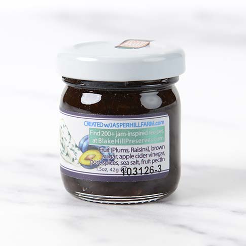 Spiced Plum with Port Preserves, Mini Jars