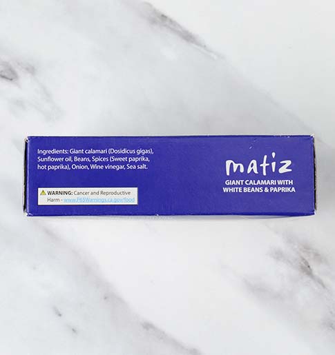 Giant Calamari with White Beans and Paprika