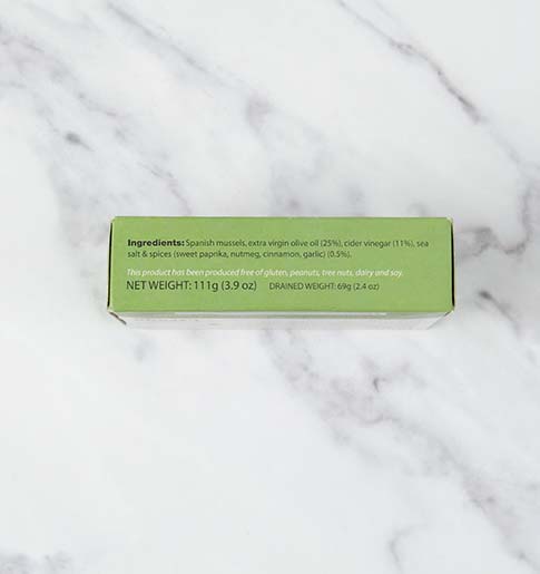 Spanish Mussels in Olive Oil and Vinegar