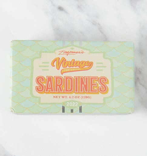 Portuguese Vintage Sardines in Olive Oil - 2022
