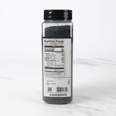 Hawaiian Black Sea Salt, Coarse